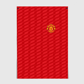 Постер с принтом F.C.M.U 2018 Creative Uniform в городе Новоалтайск, 100% бумага
 | бумага, плотность 150 мг. Матовая, но за счет высокого коэффициента гладкости имеет небольшой блеск и дает на свету блики, но в отличии от глянцевой бумаги не покрыта лаком | fc | manchester united | манчестер юнайтед | спорт | спортивные | фк | футбол | футбольный клуб