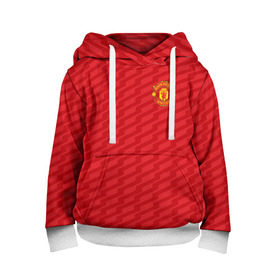 Детская толстовка 3D с принтом F.C.M.U 2018 Creative Uniform в городе Новоалтайск, 100% полиэстер | двухслойный капюшон со шнурком для регулировки, мягкие манжеты на рукавах и по низу толстовки, спереди карман-кенгуру с мягким внутренним слоем | fc | manchester united | манчестер юнайтед | спорт | спортивные | фк | футбол | футбольный клуб