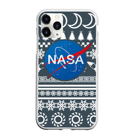 Чехол для iPhone 11 Pro Max матовый с принтом Свитер NASA в городе Новоалтайск, Силикон |  | nasa | космос | логотип | наса | ракета