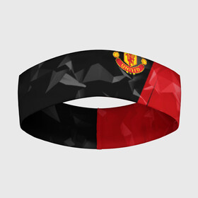 Повязка на голову 3D с принтом МАНЧЕСТЕР ЮНАЙТЕД | FCMU | MANCHESTER UNITED в городе Новоалтайск,  |  | fc | manchester united | манчестер юнайтед | спорт | спортивные | фк | футбол | футбольный клуб