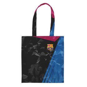 Сумка 3D повседневная с принтом FC Barca 2018 Creative uniform в городе Новоалтайск, 100% полиэстер | Плотность: 200 г/м2; Размер: 34×35 см; Высота лямок: 30 см | fc | fc barcelona | fcb | барселона | спорт | спортивные | фк | футбол | футбольный клуб
