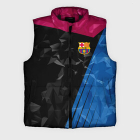 Мужской жилет утепленный 3D с принтом FC BARCELONA в городе Новоалтайск,  |  | fc | fc barcelona | fcb | барселона | спорт | спортивные | фк | футбол | футбольный клуб
