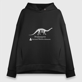 Женское худи Oversize хлопок с принтом Stranger Things в городе Новоалтайск, френч-терри — 70% хлопок, 30% полиэстер. Мягкий теплый начес внутри —100% хлопок | боковые карманы, эластичные манжеты и нижняя кромка, капюшон на магнитной кнопке | stranger things | очень странные дела