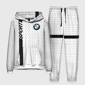 Мужской костюм 3D (с толстовкой) с принтом BMW 2018 White Sport в городе Новоалтайск,  |  | Тематика изображения на принте: bmw | автомобильные | бмв | машины
