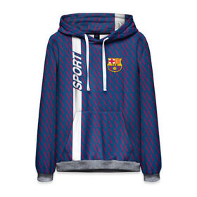Мужская толстовка 3D с принтом FC Barca 2018 Creative uniform в городе Новоалтайск, 100% полиэстер | двухслойный капюшон со шнурком для регулировки, мягкие манжеты на рукавах и по низу толстовки, спереди карман-кенгуру с мягким внутренним слоем. | Тематика изображения на принте: fc | fc barcelona | fcb | барселона | спорт | спортивные | фк | футбол | футбольный клуб