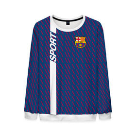Мужской свитшот 3D с принтом FC Barca 2018 Creative uniform в городе Новоалтайск, 100% полиэстер с мягким внутренним слоем | круглый вырез горловины, мягкая резинка на манжетах и поясе, свободная посадка по фигуре | fc | fc barcelona | fcb | барселона | спорт | спортивные | фк | футбол | футбольный клуб