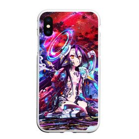 Чехол для iPhone XS Max матовый с принтом No Game No Life Zero в городе Новоалтайск, Силикон | Область печати: задняя сторона чехла, без боковых панелей | no game | no game no life zero | no life | zero | нет игры нет жизни