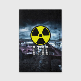 Обложка для паспорта матовая кожа с принтом S.T.A.L.K.E.R. - С.Т.А.С. в городе Новоалтайск, натуральная матовая кожа | размер 19,3 х 13,7 см; прозрачные пластиковые крепления | Тематика изображения на принте: stalker | имена | имя | припять | радиация | сталкер | станислав | стас | стасик | стася | чернобыль