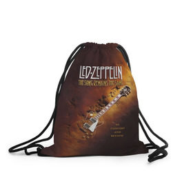 Рюкзак-мешок 3D с принтом Led Zeppelin в городе Новоалтайск, 100% полиэстер | плотность ткани — 200 г/м2, размер — 35 х 45 см; лямки — толстые шнурки, застежка на шнуровке, без карманов и подкладки | led | led zeppelin | блюз | группа | джимми пейдж | джон генри бонэм | джон пол джонс | лед зепелен | лед зеппелин | метал | роберт плант | рок | тяжелый | фолк | хард | хардрок | хеви | хевиметал