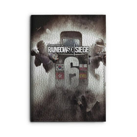 Обложка для автодокументов с принтом Tom Clancy Rainbow Six Siege в городе Новоалтайск, натуральная кожа |  размер 19,9*13 см; внутри 4 больших “конверта” для документов и один маленький отдел — туда идеально встанут права | 6 | rainbow six | siege | война | игра | оружие | осада | шутер