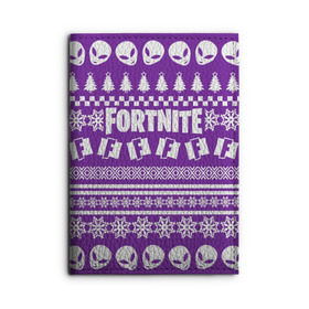Обложка для автодокументов с принтом Свитер Fortnite в городе Новоалтайск, натуральная кожа |  размер 19,9*13 см; внутри 4 больших “конверта” для документов и один маленький отдел — туда идеально встанут права | Тематика изображения на принте: 2020 | christmas | fortnite | happy new year | llama | marry christmas | new year | snow | winter | новогодний | новый год | снег | фортнайт