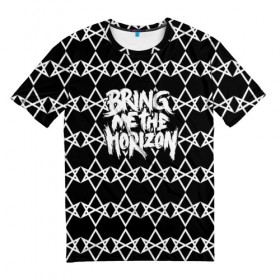 Мужская футболка 3D с принтом Bring Me the Horizon в городе Новоалтайск, 100% полиэфир | прямой крой, круглый вырез горловины, длина до линии бедер | bmth | bring me the horizon | альтернативный метал | альтернативный рок | бмтх | бмтш | группа | достань для меня горизонт | дэткор | метал | рок | электроник рок