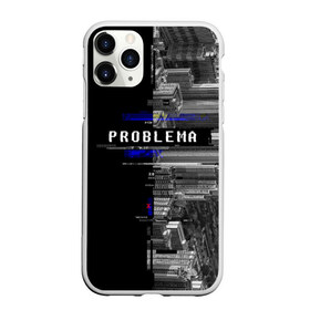 Чехол для iPhone 11 Pro Max матовый с принтом Problema в городе Новоалтайск, Силикон |  | city | problem | город | надписи | помехи | проблема | шум