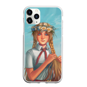 Чехол для iPhone 11 Pro Max матовый с принтом Everlasting Summer_Славя в городе Новоалтайск, Силикон |  | Тематика изображения на принте: everlasting summer | аниме игра | бесконечное лето