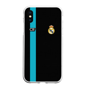 Чехол для iPhone XS Max матовый с принтом Ronaldo CR7 в городе Новоалтайск, Силикон | Область печати: задняя сторона чехла, без боковых панелей | Тематика изображения на принте: 2017 | emirates | fc | real madrid | абстракция | геометрия | зож | клуб | линии | мода | модные | мяч | реал мадрид | роналдо | спорт | спортивные | стиль | тренды | футбол | футбольный клуб | экстрим | эмблема