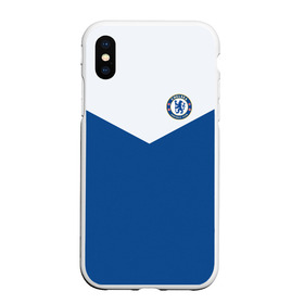 Чехол для iPhone XS Max матовый с принтом Chelsea 2018 в городе Новоалтайск, Силикон | Область печати: задняя сторона чехла, без боковых панелей | chelsea | fc | спорт | спортивные | фк | футбол | футбольный клуб | челси