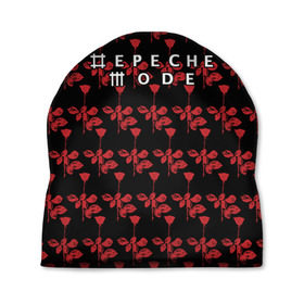 Шапка 3D с принтом Depeche Mode в городе Новоалтайск, 100% полиэстер | универсальный размер, печать по всей поверхности изделия | depeche mode | вестник моды | депеш мод | дэйв гаан | мартин гор | роза | энди флетчер