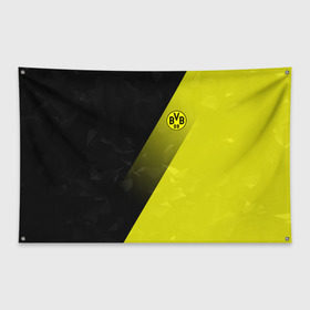 Флаг-баннер с принтом FC Borussia 2018 Элита в городе Новоалтайск, 100% полиэстер | размер 67 х 109 см, плотность ткани — 95 г/м2; по краям флага есть четыре люверса для крепления | боруссия | дортмунд