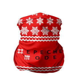 Бандана-труба 3D с принтом Праздничный Depeche Mode в городе Новоалтайск, 100% полиэстер, ткань с особыми свойствами — Activecool | плотность 150‒180 г/м2; хорошо тянется, но сохраняет форму | depeche mode | вестник моды | депеш мод | дэйв гаан | мартин гор | новогодний | новый год | праздник | рождество | роза | снежинки | энди флетчер