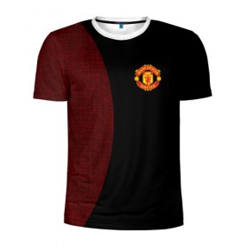 Мужская футболка 3D спортивная с принтом F.C.M.U 2018 Original в городе Новоалтайск, 100% полиэстер с улучшенными характеристиками | приталенный силуэт, круглая горловина, широкие плечи, сужается к линии бедра | fc | manchester united | манчестер юнайтед | спорт | спортивные | фк | футбол | футбольный клуб