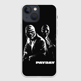 Чехол для iPhone 13 mini с принтом Payday в городе Новоалтайск,  |  | chains | dallas | heist | hoxton | payday | the heist | wolf | банк | грабители | мафиози | мафия | наемники | ограбление