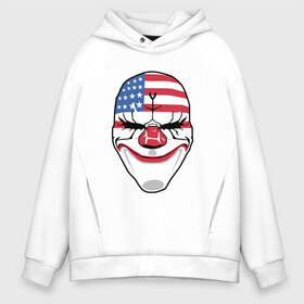 Мужское худи Oversize хлопок с принтом Payday_5 в городе Новоалтайск, френч-терри — 70% хлопок, 30% полиэстер. Мягкий теплый начес внутри —100% хлопок | боковые карманы, эластичные манжеты и нижняя кромка, капюшон на магнитной кнопке | chains | dallas | heist | hoxton | payday | the heist | wolf | банк | грабители | мафиози | мафия | наемники | ограбление