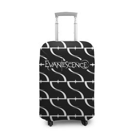 Чехол для чемодана 3D с принтом Evanescence в городе Новоалтайск, 86% полиэфир, 14% спандекс | двустороннее нанесение принта, прорези для ручек и колес | evanescence | альтернативный | готик | группа | джен маджура | исчезновение | метал | ню | рок | тим маккорд | трой маклоухорн | уилл хант | хард | эванесенс | эми ли