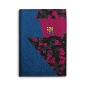 Обложка для автодокументов с принтом FC Barca 2018 Creative uniform в городе Новоалтайск, натуральная кожа |  размер 19,9*13 см; внутри 4 больших “конверта” для документов и один маленький отдел — туда идеально встанут права | fc | fc barcelona | fcb | барселона | спорт | спортивные | фк | футбол | футбольный клуб