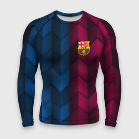 Мужской рашгард 3D с принтом FC Barca 2018 Creative uniform в городе Новоалтайск,  |  | fc | fc barcelona | fcb | барселона | спорт | спортивные | фк | футбол | футбольный клуб