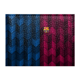 Обложка для студенческого билета с принтом FC Barca 2018 Creative uniform в городе Новоалтайск, натуральная кожа | Размер: 11*8 см; Печать на всей внешней стороне | fc | fc barcelona | fcb | барселона | спорт | спортивные | фк | футбол | футбольный клуб