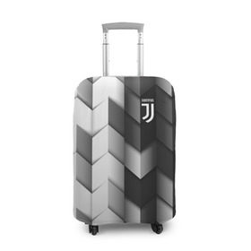 Чехол для чемодана 3D с принтом Juventus 2018 Geometry Sport в городе Новоалтайск, 86% полиэфир, 14% спандекс | двустороннее нанесение принта, прорези для ручек и колес | fc | juventus | спорт | спортивные | фк | футбол | футбольный клуб | ювентус