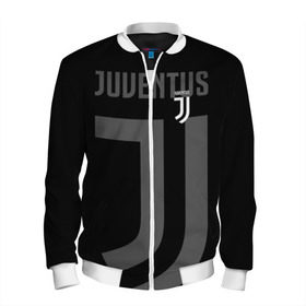 Мужской бомбер 3D с принтом Juventus 2018 Original в городе Новоалтайск, 100% полиэстер | застегивается на молнию, по бокам два кармана без застежек, по низу бомбера и на воротнике - эластичная резинка | fc | juventus | спорт | спортивные | фк | футбол | футбольный клуб | ювентус