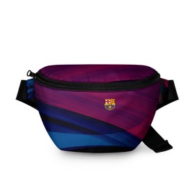 Поясная сумка 3D с принтом FC Barca 2018 Original в городе Новоалтайск, 100% полиэстер | плотная ткань, ремень с регулируемой длиной, внутри несколько карманов для мелочей, основное отделение и карман с обратной стороны сумки застегиваются на молнию | fc | fc barcelona | fcb | барселона | спорт | спортивные | фк | футбол | футбольный клуб
