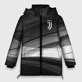 Женская зимняя куртка 3D с принтом Juventus 2018 Original в городе Новоалтайск, верх — 100% полиэстер; подкладка — 100% полиэстер; утеплитель — 100% полиэстер | длина ниже бедра, силуэт Оверсайз. Есть воротник-стойка, отстегивающийся капюшон и ветрозащитная планка. 

Боковые карманы с листочкой на кнопках и внутренний карман на молнии | fc | juventus | спорт | спортивные | фк | футбол | футбольный клуб | ювентус