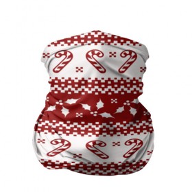 Бандана-труба 3D с принтом Christmas fashion в городе Новоалтайск, 100% полиэстер, ткань с особыми свойствами — Activecool | плотность 150‒180 г/м2; хорошо тянется, но сохраняет форму | christmas | new year | santa | елка | елочки | новогодний | новый год | рождество | снег | снежинки
