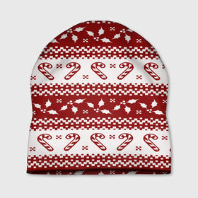 Шапка 3D с принтом Christmas fashion в городе Новоалтайск, 100% полиэстер | универсальный размер, печать по всей поверхности изделия | christmas | new year | santa | елка | елочки | новогодний | новый год | рождество | снег | снежинки
