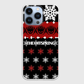 Чехол для iPhone 13 Pro с принтом Праздничный The Offspring в городе Новоалтайск,  |  | Тематика изображения на принте: the offspring | офспринг | оффспринг | рок