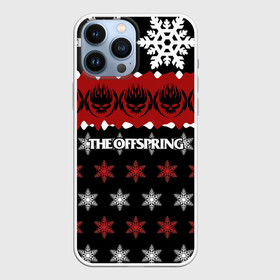 Чехол для iPhone 13 Pro Max с принтом Праздничный The Offspring в городе Новоалтайск,  |  | Тематика изображения на принте: the offspring | офспринг | оффспринг | рок
