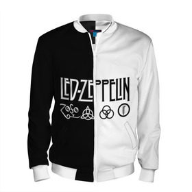 Мужской бомбер 3D с принтом Led Zeppelin в городе Новоалтайск, 100% полиэстер | застегивается на молнию, по бокам два кармана без застежек, по низу бомбера и на воротнике - эластичная резинка | Тематика изображения на принте: led | led zeppelin | блюз | группа | джимми пейдж | джон генри бонэм | джон пол джонс | лед зепелен | лед зеппелин | метал | роберт плант | рок | тяжелый | фолк | хард | хардрок | хеви | хевиметал