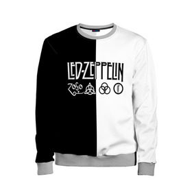 Детский свитшот 3D с принтом Led Zeppelin в городе Новоалтайск, 100% полиэстер | свободная посадка, прямой крой, мягкая тканевая резинка на рукавах и понизу свитшота | led | led zeppelin | блюз | группа | джимми пейдж | джон генри бонэм | джон пол джонс | лед зепелен | лед зеппелин | метал | роберт плант | рок | тяжелый | фолк | хард | хардрок | хеви | хевиметал