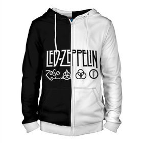 Мужская толстовка 3D на молнии с принтом Led Zeppelin в городе Новоалтайск, 100% полиэстер | длина до линии бедра, манжеты и пояс оформлены мягкой тканевой резинкой, двухслойный капюшон со шнурком для регулировки, спереди молния, по бокам два кармана | led | led zeppelin | блюз | группа | джимми пейдж | джон генри бонэм | джон пол джонс | лед зепелен | лед зеппелин | метал | роберт плант | рок | тяжелый | фолк | хард | хардрок | хеви | хевиметал