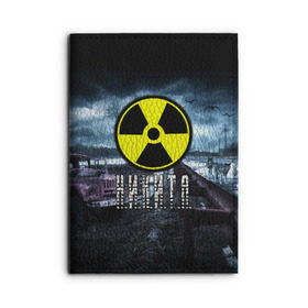 Обложка для автодокументов с принтом S.T.A.L.K.E.R. - Н.И.К.И.Т.А. в городе Новоалтайск, натуральная кожа |  размер 19,9*13 см; внутри 4 больших “конверта” для документов и один маленький отдел — туда идеально встанут права | Тематика изображения на принте: stalker | волки | грузовик | имя | мрак | никита | никитка | никитос | припять | птицы | радиация | сталкер | чернобыль