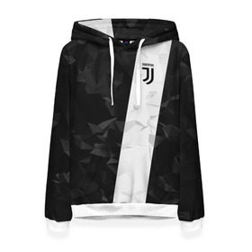 Женская толстовка 3D с принтом Juventus 2018 Line в городе Новоалтайск, 100% полиэстер  | двухслойный капюшон со шнурком для регулировки, мягкие манжеты на рукавах и по низу толстовки, спереди карман-кенгуру с мягким внутренним слоем. | fc | juventus | спорт | спортивные | фк | футбол | футбольный клуб | ювентус