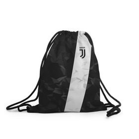 Рюкзак-мешок 3D с принтом Juventus 2018 Line в городе Новоалтайск, 100% полиэстер | плотность ткани — 200 г/м2, размер — 35 х 45 см; лямки — толстые шнурки, застежка на шнуровке, без карманов и подкладки | fc | juventus | спорт | спортивные | фк | футбол | футбольный клуб | ювентус