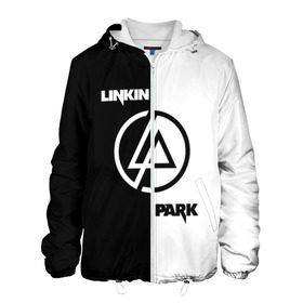 Мужская куртка 3D с принтом Linkin Park в городе Новоалтайск, ткань верха — 100% полиэстер, подклад — флис | прямой крой, подол и капюшон оформлены резинкой с фиксаторами, два кармана без застежек по бокам, один большой потайной карман на груди. Карман на груди застегивается на липучку | bennington | chester | linkin park | альтернативный | беннингтон | группа | ленкин | линкин | майк | метал | музыкант | ню | нюметал | парк | певец | рок | рэп | честер | электроник