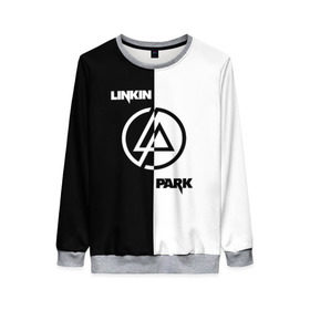 Женский свитшот 3D с принтом Linkin Park в городе Новоалтайск, 100% полиэстер с мягким внутренним слоем | круглый вырез горловины, мягкая резинка на манжетах и поясе, свободная посадка по фигуре | bennington | chester | linkin park | альтернативный | беннингтон | группа | ленкин | линкин | майк | метал | музыкант | ню | нюметал | парк | певец | рок | рэп | честер | электроник