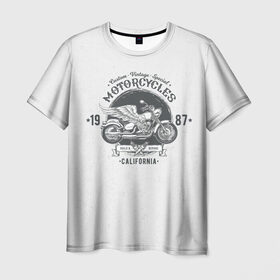 Мужская футболка 3D Vintage motocycle: в городе Новоалтайск, 100% полиэфир | прямой крой, круглый вырез горловины, длина до линии бедер | harley | motorbike | motorcycle | race | rider | ryder | skull | speed | байк | гонки | гонщик | мото | мотобайк | мотоцикл | райдер | скорость | харлей | череп