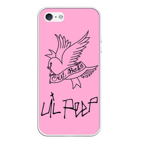 Чехол для iPhone 5/5S матовый с принтом LIL PEEP Cry Baby в городе Новоалтайск, Силикон | Область печати: задняя сторона чехла, без боковых панелей | lil peep. cry baby | лил пип