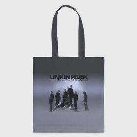 Сумка 3D повседневная с принтом Группа Linkin Park в городе Новоалтайск, 100% полиэстер | Плотность: 200 г/м2; Размер: 34×35 см; Высота лямок: 30 см | bennington | chester | linkin park | альтернативный | беннингтон | группа | ленкин | линкин | майк | метал | музыкант | ню | нюметал | парк | певец | рок | рэп | честер | электроник