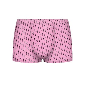 Мужские трусы 3D с принтом LiL PEEP Pattern в городе Новоалтайск, 50% хлопок, 50% полиэстер | классическая посадка, на поясе мягкая тканевая резинка | lil peep. cry baby | лил пип